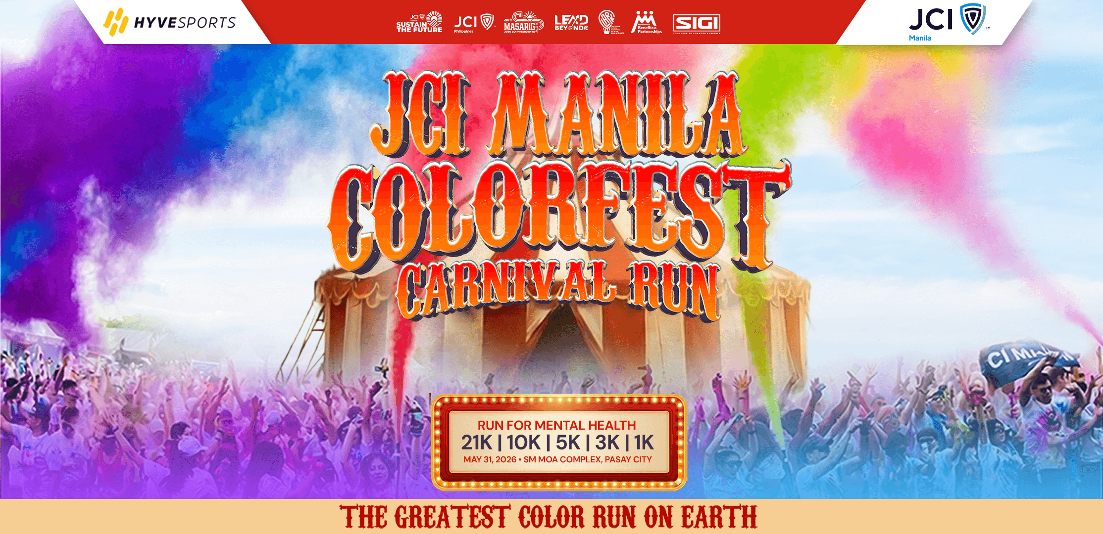 JCI Manila Colorfest Carnival Run
